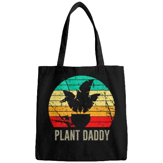 crazys Plant Daddy Gardening Lover Landscaper Funny Gardener Bags
