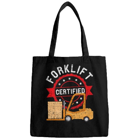 Cool Forklift Operator Driver Trucker Forklift Bags