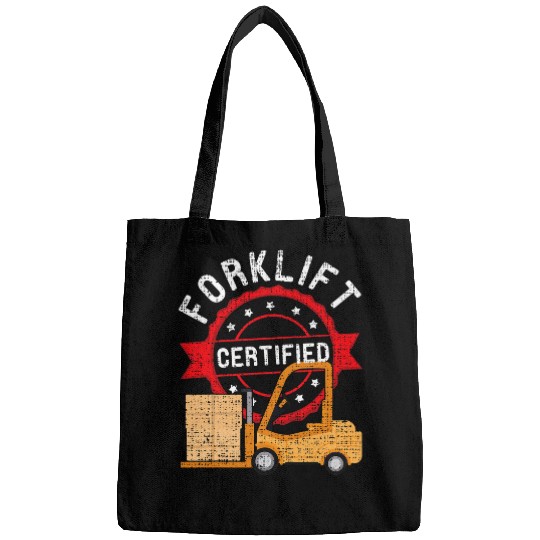 Cool Forklift Operator Driver Trucker Forklift Bags