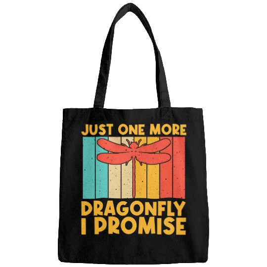 vintages Dragon Fly Art For Men Women Dragonfly Insect Lover Bags