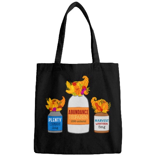 ICU Plenty Harvest Abundance ICU nurses Thanksgiving Crna Pac Bags