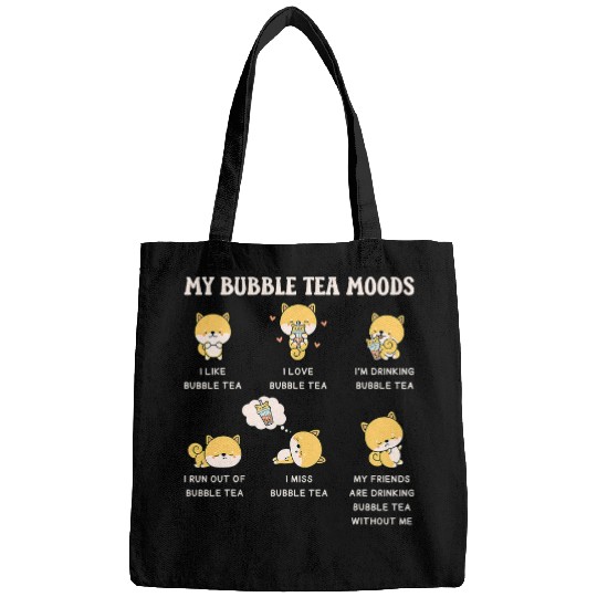 Dog Shiba Inu Bubble Tea Women Boba Tea Dog Bubble Tea Bags