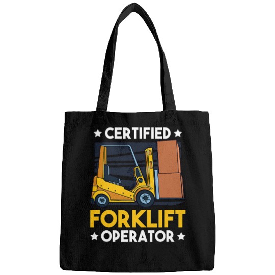 Funny Certified Forklift Operator Forklifter Bags