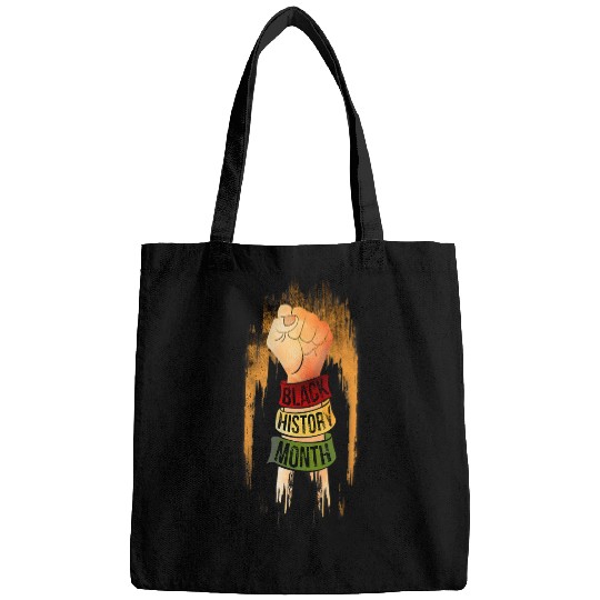 Black History Month Hand Arican American Theme Bags