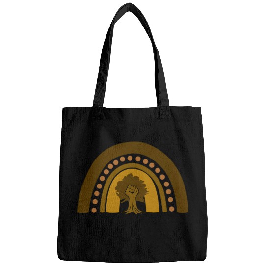Black History Month BHM Afrocentric Power Fist Bags