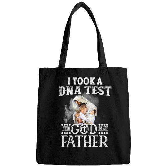 Christian Jesus Christ Christian I Took A DNA Test and God Is My Father Lamb of God Jesus 149 Bible Verse Christ Bags