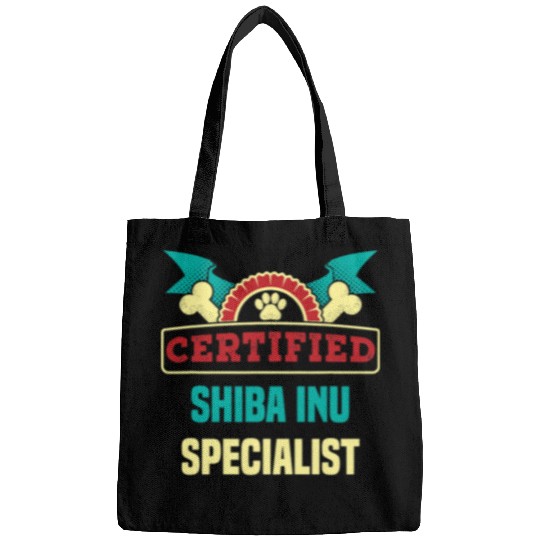 Dog Shiba Inu Certified Shiba Inu Specialist Dog Lover Japanese Breed Dog Bags