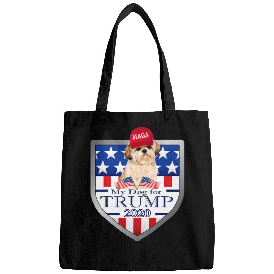 My Shih Tzu For Trump Bags