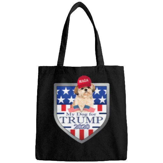 My Shih Tzu For Trump Bags