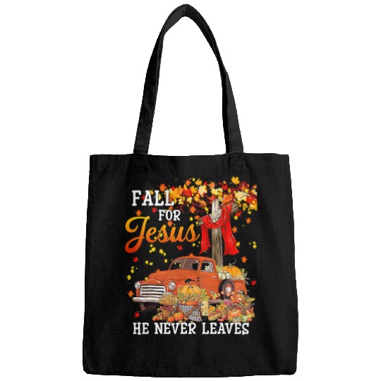 Christian Jesus Christ Christian Fall For Jesus He Never Leaves Cross Jesus Christian Lover 51 Bible Verse Christ Bags