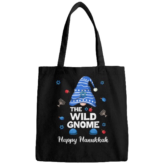 Wild Gnome Funny Hanukkah Family Matching Pajama201 Bags