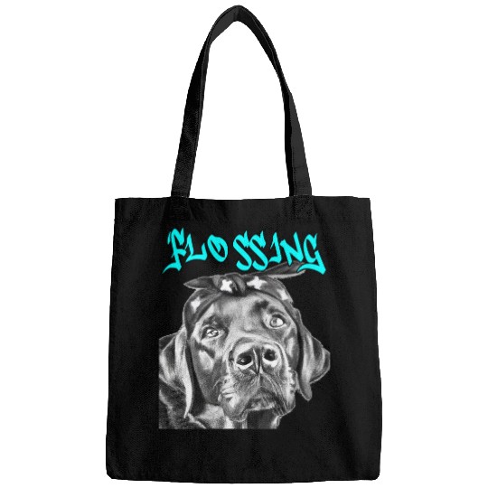 Labrador Lab Dog East coast rappers HIP HOP fashion Labrador Retriever Bags