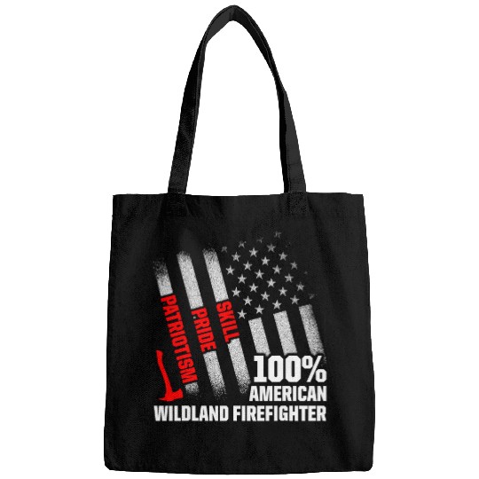 Fireman Firefighter Wildland Firefighter Appreciation Firefighting Fireman 26 Firemen Bags
