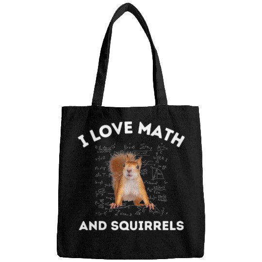 Squirrel Lover I Love Math and Squirrels Squirrel Lover Algebra Teacher 141 Bags