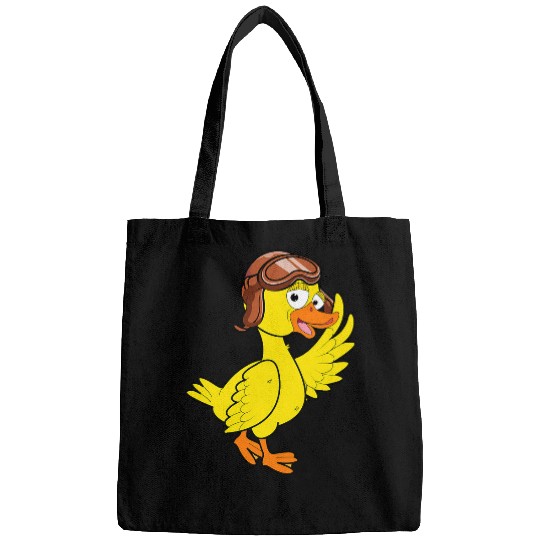 Duck Pilot Cap Glasses Travelling Airplane Aeroplane Bags