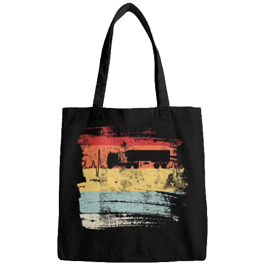 Diesel Trucker Funny Big Rig SemiTrailer Truck Driver 1 Bags