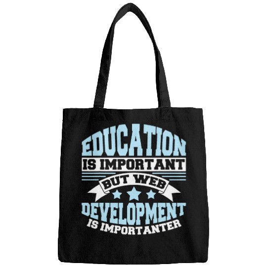 Funny Web Dev Programmer Websites Coder Web Developer Bags