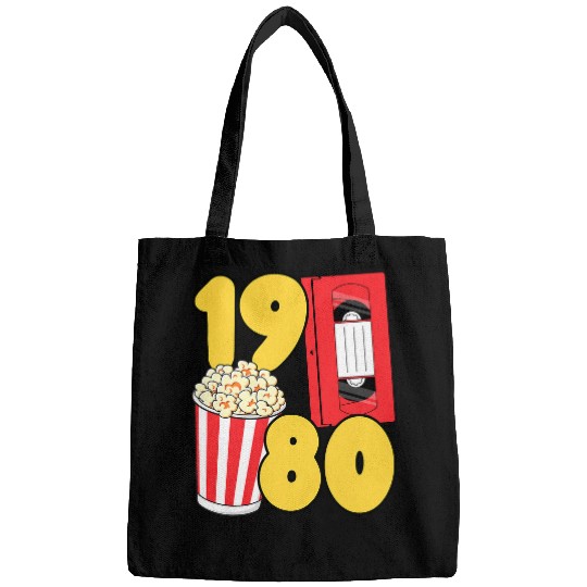 Grad Class 1980 Cinema Student 80s Movie Film School Reunion Bags