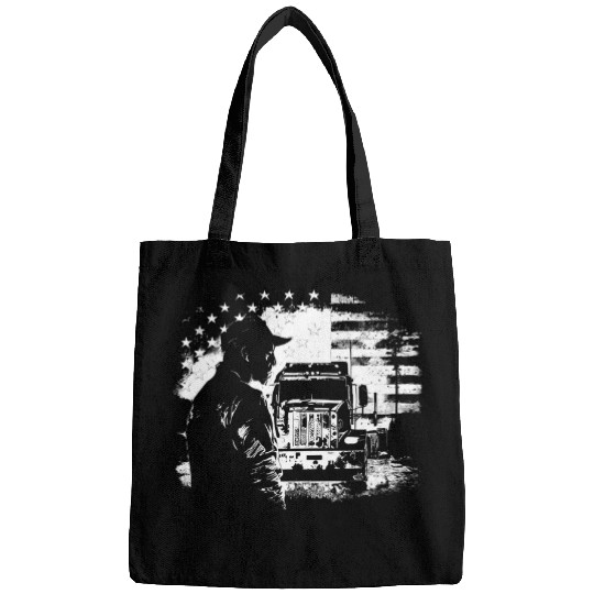 Funny trucker American Big Rigs Diesel Truck Driver 35 Bags