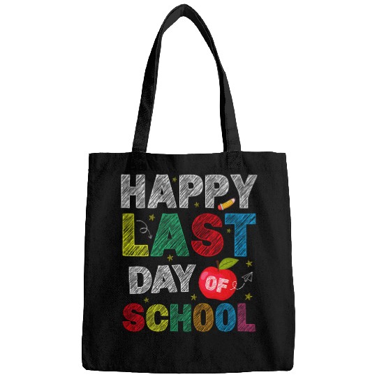 Happy Last Day Of School Funny End Of Year Teacher Student 4 Bags