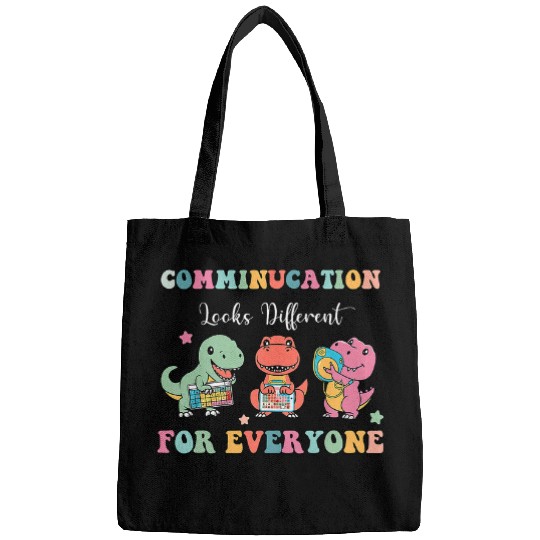 Communication Looks Different For Everyone Speech Therapy Bags