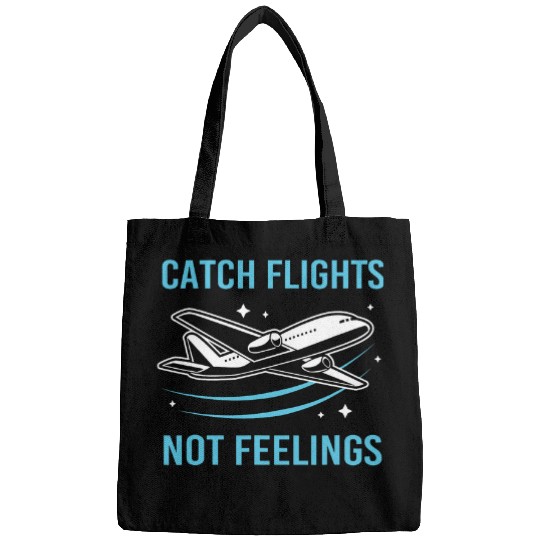 Pilot Flight Attendant Travel Catch Flights Not Feelings Bags
