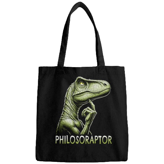 Philosoraptor Philosophy Teacher Student Velociraptor Bags