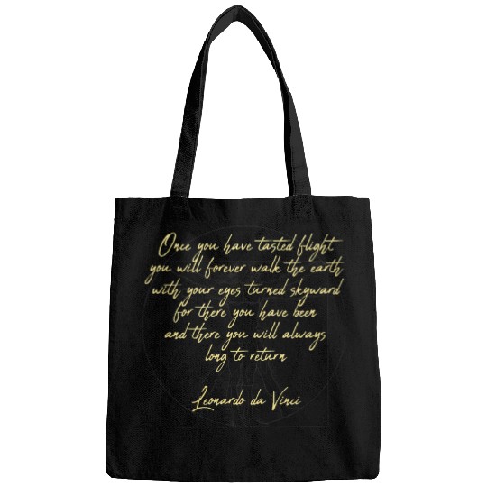 Flying quote Airline Pilot Leonardo Bags