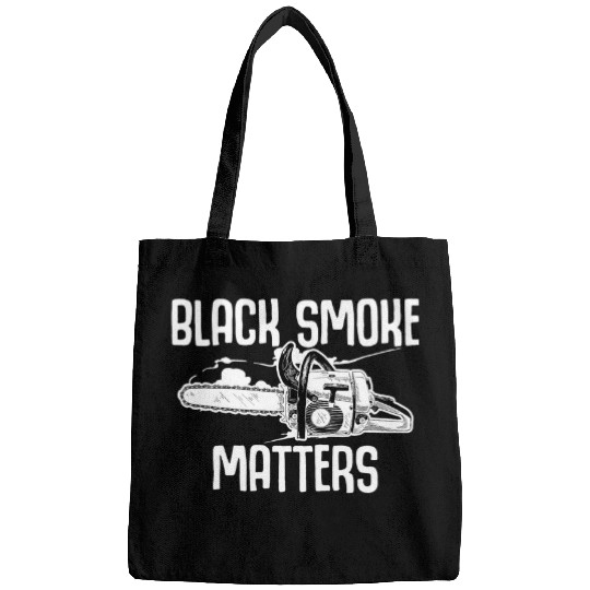 Black Smokes Matters Chainsaw Woodworker Bags
