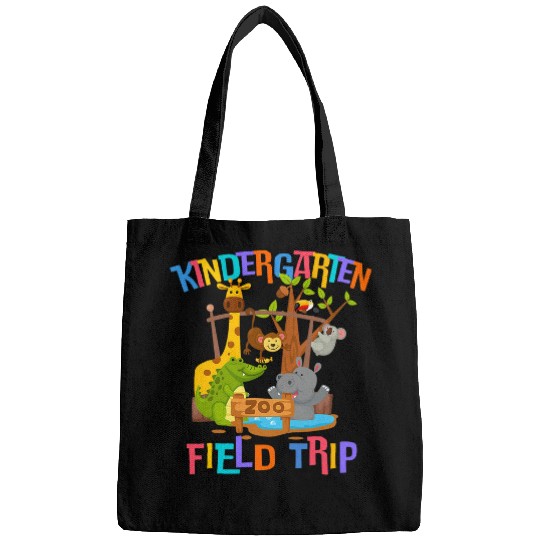 Kindergarten School Field Day Trip Squad 2024 Zoo Animal Bags