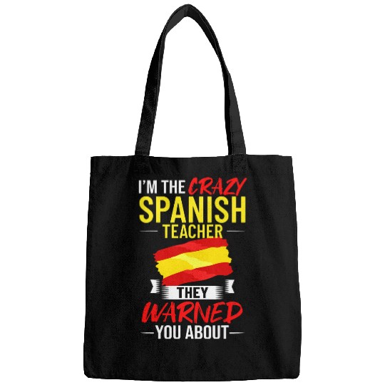 Spanish Teacher Spain Flag Language Lesson Student 1 Bags