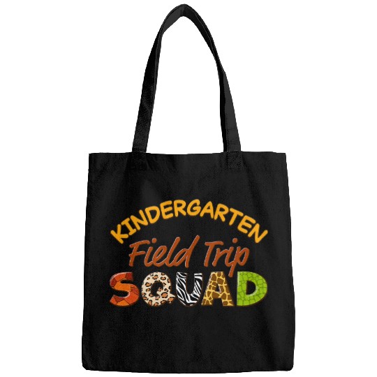 Kindergarten Students School Zoo Field Trip Squad Matching 2 Bags