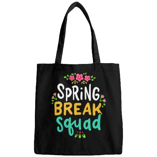 Spring Break Teacher Student Summer Vacation Holiday Beach Bags