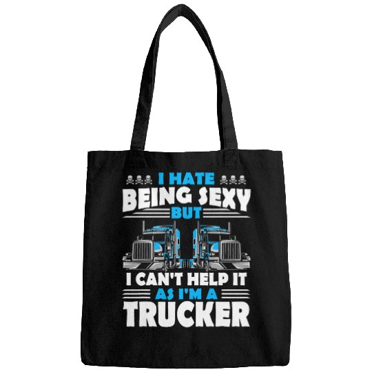 18 Wheeler Big Rigs Semi Trucker Mens Truck Driver Bags