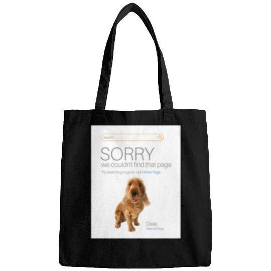 Dog Cocker Spaniel Online Shop Ecommerce Seller 404 Dog Page Bags