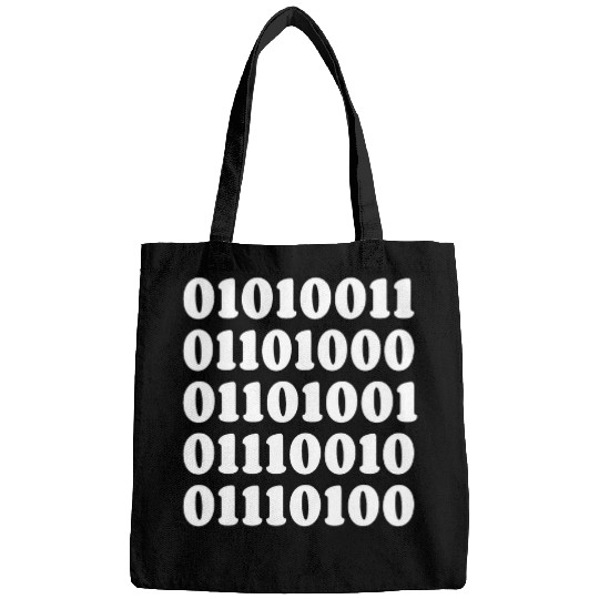 In Binary Code Funny Programmer Coder Bags