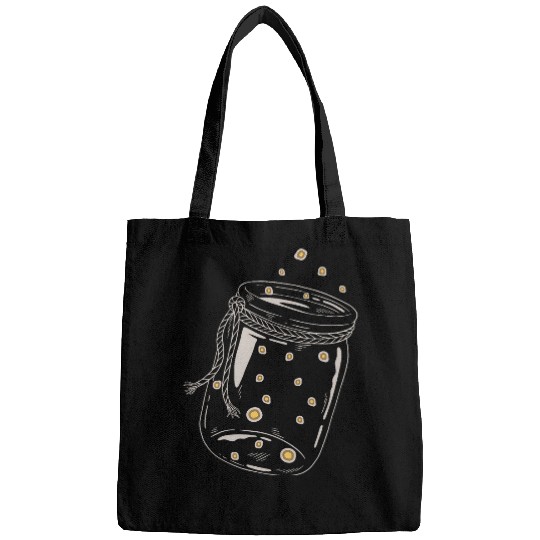Adorable Mason Jar Fireflies Lightning Bugs Beetle Fly Bags