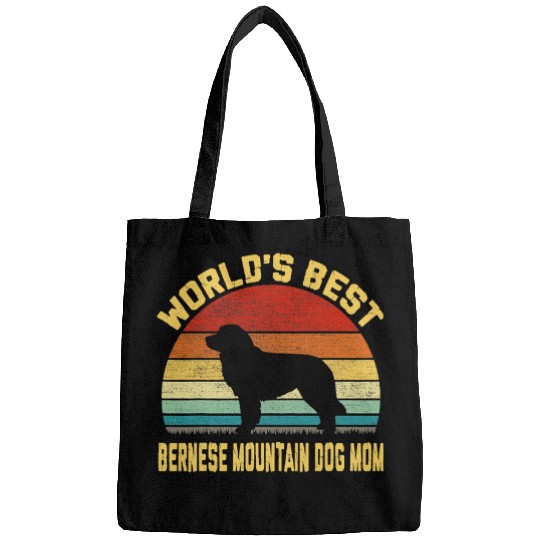 vintages Worlds bests Bernese Mountain Dog Mom Bags