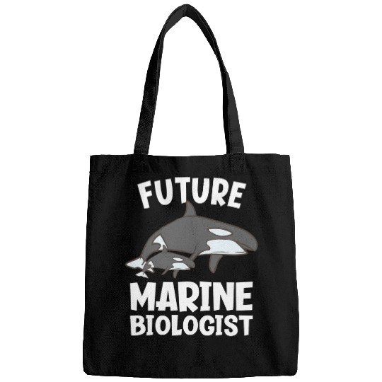 Orca Lover Ocean Biology Student Future Marine Biologist Bags