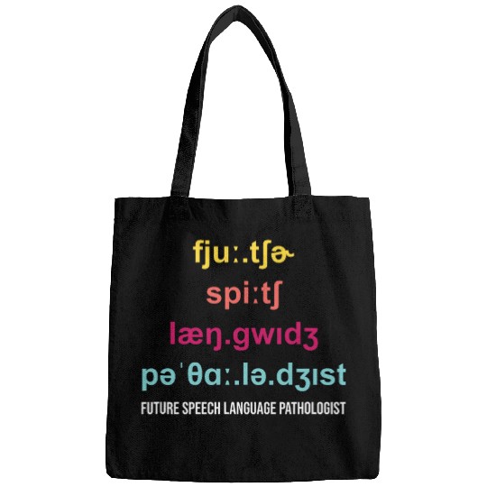 Future Speech Language Pathologist Student SLP Bags