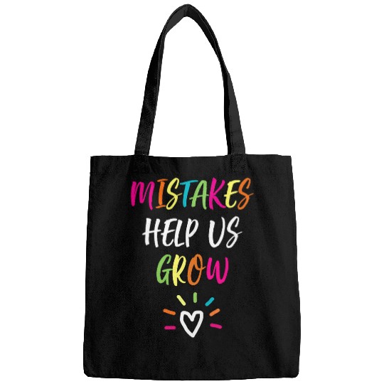 Growth Mindset Positive Back to School Teacher Student 1 Bags