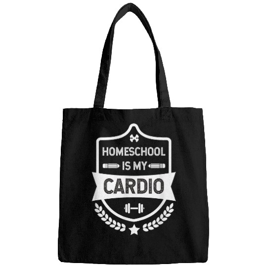 Homeschool Is My Cardio Distance Learning Virtual Student Bags