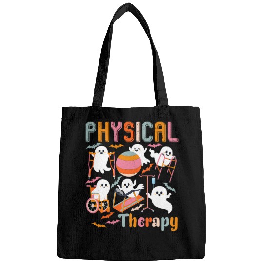 Cute ghosts Physical Therapy PT Physical Therapist Halloween Bags