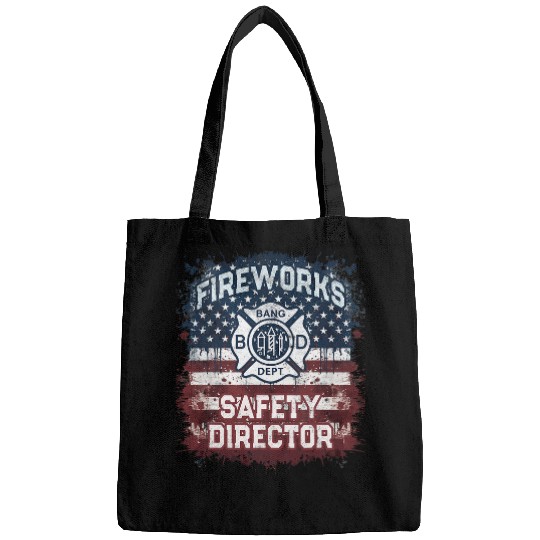 USA Flag FIREWORKS SAFETY DIRECTOR Supervisor Manager Pyro Bags