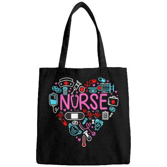 nurses love nursing student rn life Bags