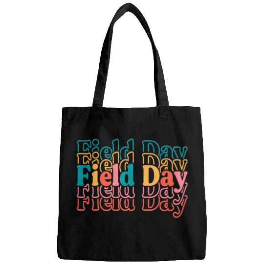 Field Day Vibes Funny  For Teacher Kids Field Day 1 Bags
