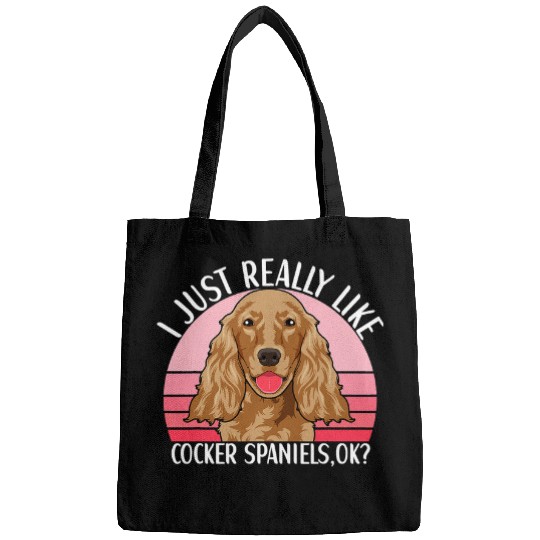 Dog Cocker Spaniel Outfit Funny Cocker Spaniel 57 Bags