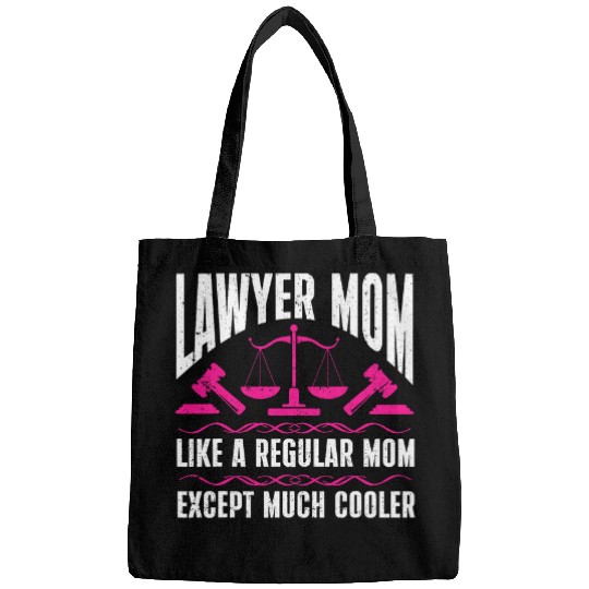 Lawyer Mom Like A Regular Mom Law Humor Lawyer Bags