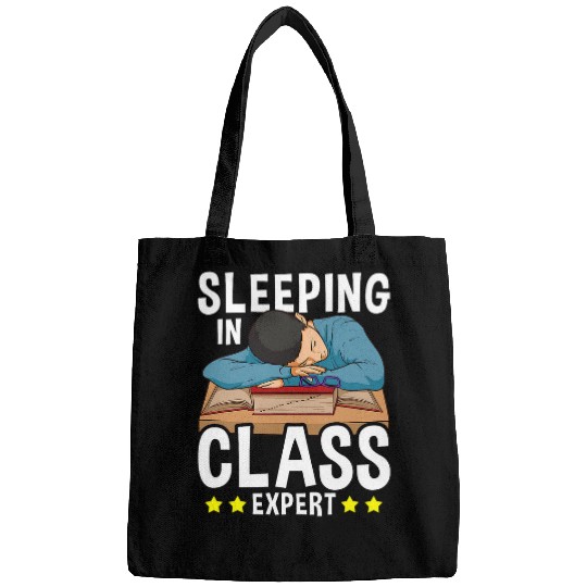 School Humor Design for University Students Sleeping Class Bags