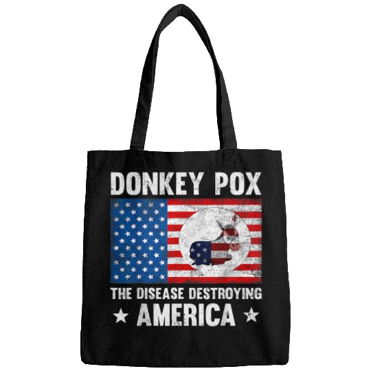 Donkey Pox The Disease Destroying America Funny antis Biden 29 Bags